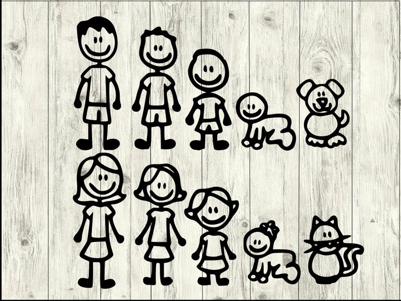 Download Family Svg Files For Silhouette Family Clipart Eps Files For Cricut Svg Family Svg Bundle Stick Family Svg Bundle Dxf Family Cut File Art Collectibles Digital Tomtherapy Co Il