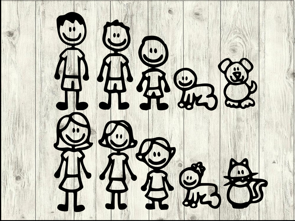 Download Stick Family SVG Bundle Family SVG Bundle Family cut file ...