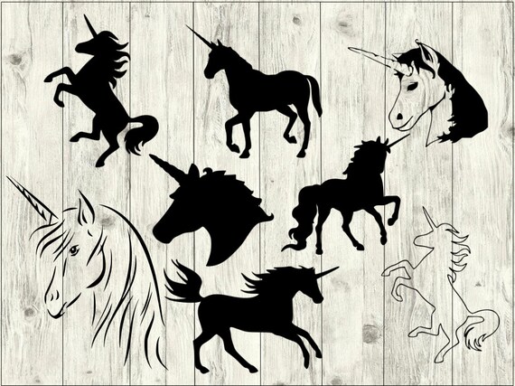 Download Unicorn Svg Bundle Horse Svg Bundle Unicorn Cut File Etsy PSD Mockup Templates
