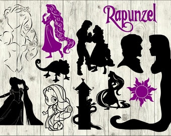 Rapunzel-neu Verföhnt SVG Bundle, Rapunzel SVG Bundle, Rapunzel-neu Verföhnt geschnitten Datei, Clipart, Rapunzel-neu Verföhnt Svg-Dateien für Silhouette, Cricut, Svg, Dxf, Eps, Png-Dateien
