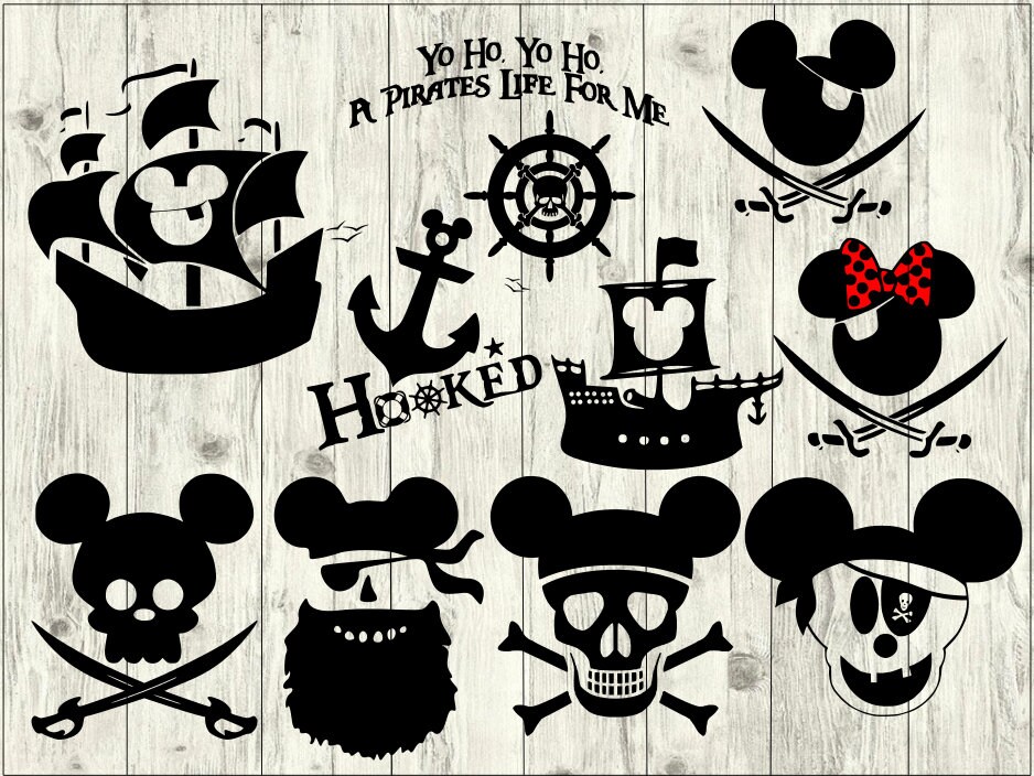 Download Mickey Pirate SVG Bundle Disney SVG Bundle Disney cut file ...