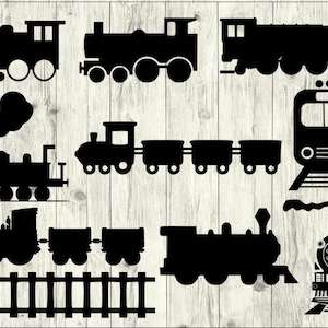 Train SVG Bundle, Choo Choo SVG bundle, Train cut file, Train clipart, Train svg files for silhouette, files for cricut, svg, dxf, eps, png