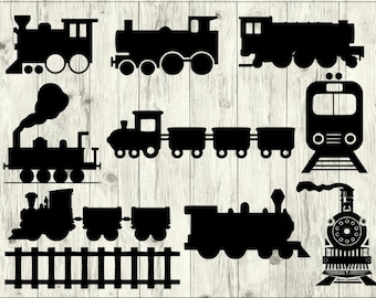 Train SVG Bundle, Choo Choo SVG bundle, Train cut file, Train clipart, Train svg files for silhouette, files for cricut, svg, dxf, eps, png