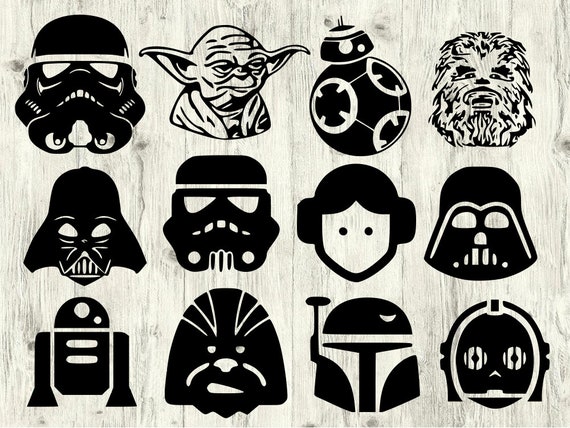 Star Wars SVG Bundle Disney SVG Bundle Disney cut file | Etsy