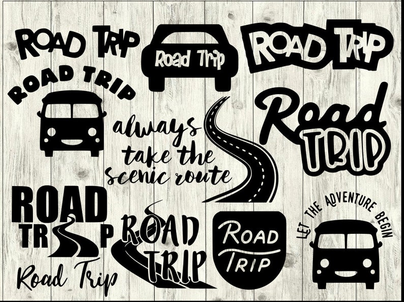 Download Road Trip SVG Bundle Vacation SVG bundle Road Trip cut ...