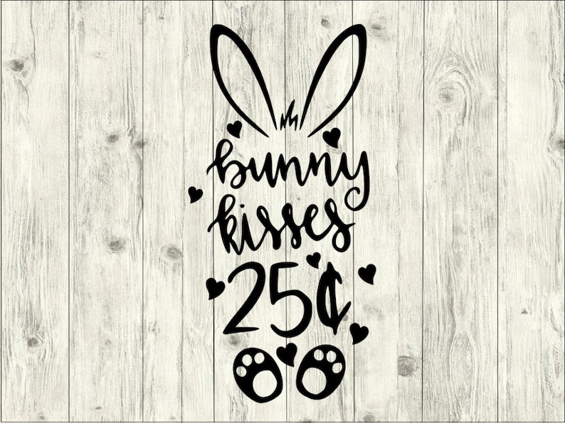 Download Bunny Kisses SVG Bundle Happy Easter cut file Easter | Etsy