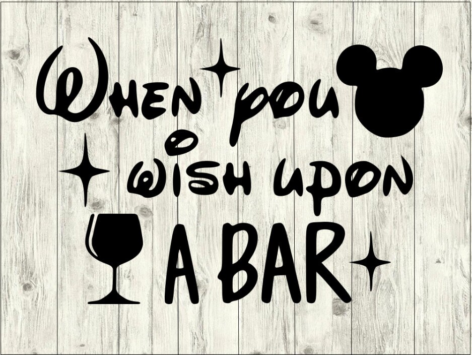When You Wish Svg Bundle Disney Svg Bundle Disney Cut File Etsy