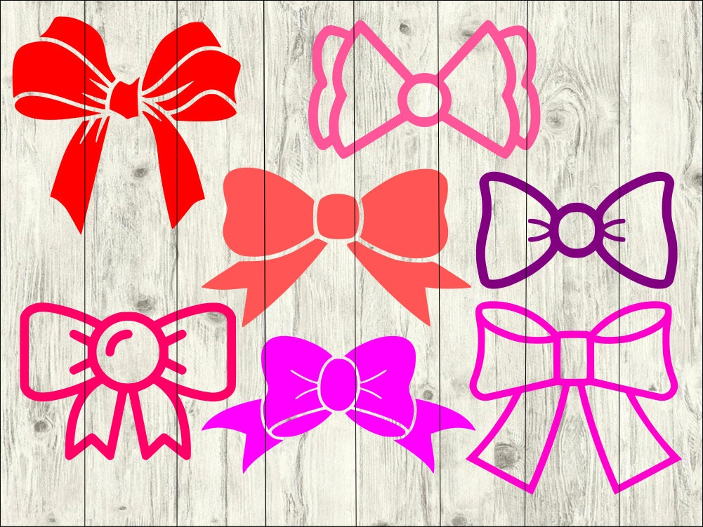 Download Hairbow Svg Bundle Bow Svg Bundle Bow Cut File Bow Clipart Etsy