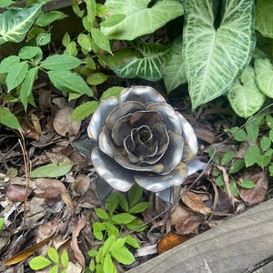 Handmade Metal Rose