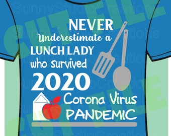 lunch lady superhero shirt