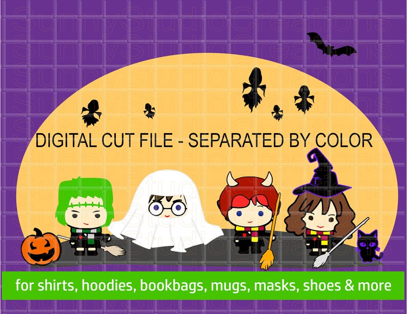 Download Harry Potter SVG / Chibi 7 / Cut File / Digital Download ...