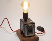 Kodak Brownie Six-20 Camera, Model D, Lamp