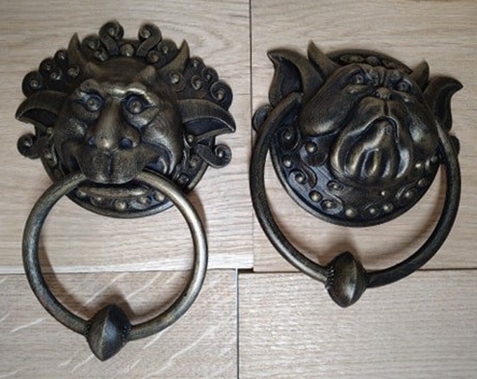 Labyrinth Door Knockers Etsy