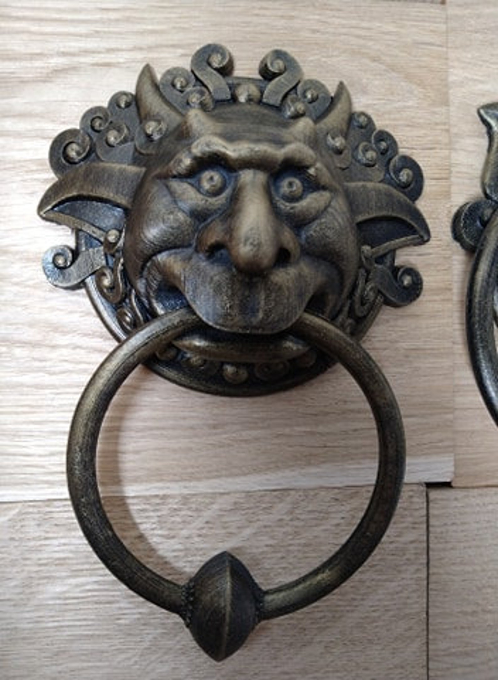 Labyrinth Door Knockers Etsy