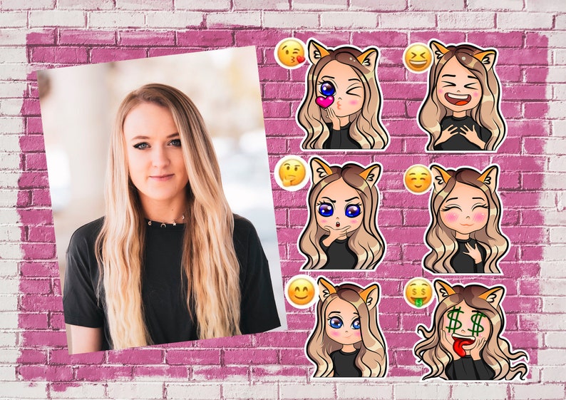 Personalized stickers for Twitch and more personal stickers Etsy