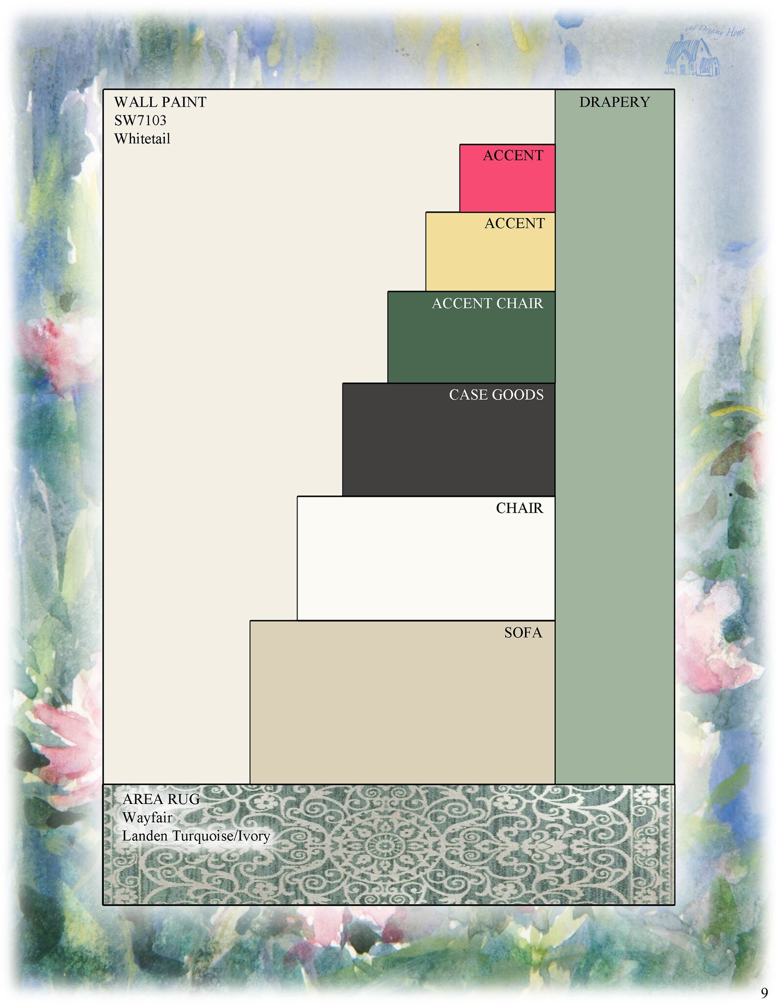 home-decorating-diy-handbook-planner-90-pages-7-art-prints-etsy
