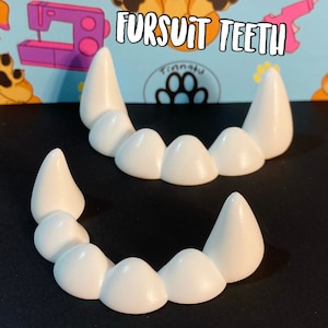 Resin Fursuit Teeth