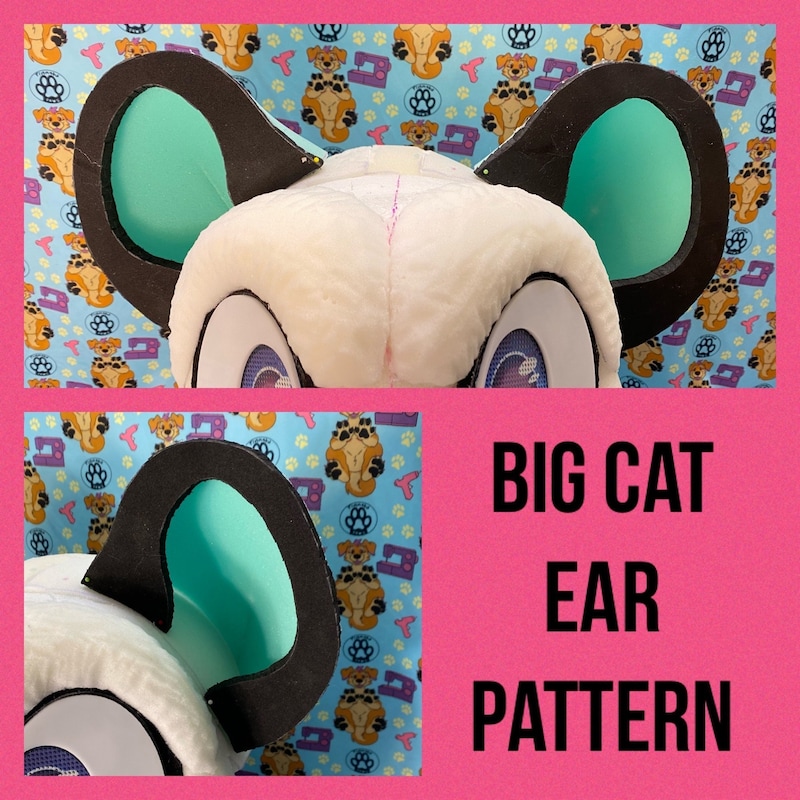 Fursuit Ears Tiger Etsy