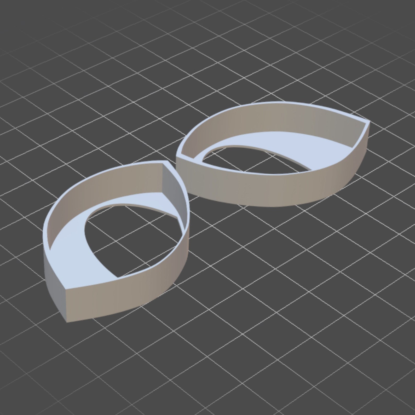Angry Fursuit Eye Bases 3D Printable File OBJ FILE - Etsy