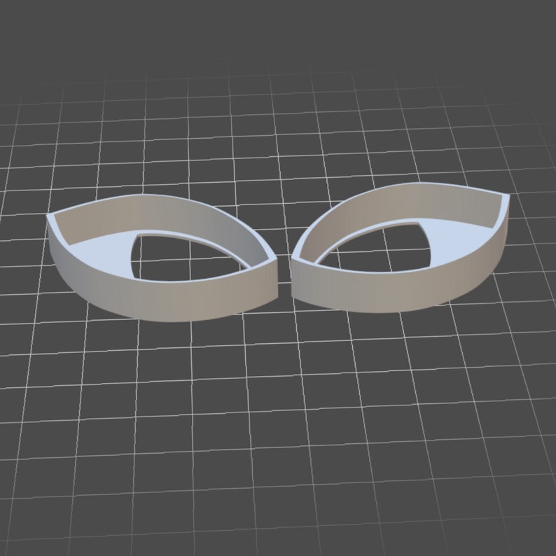 Angry Fursuit Eye Bases 3D Printable File OBJ FILE Etsy Canada Angry Fursuit Eye Bases 3D Printable File OBJ FILE Etsy Canada