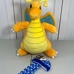 NEW Build a Bear Pokemon Dragonite Plush with Hat and Scarf | Etsy