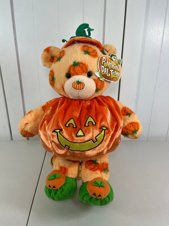Bear Halloween Pumpkin Pal Teddy Bear 