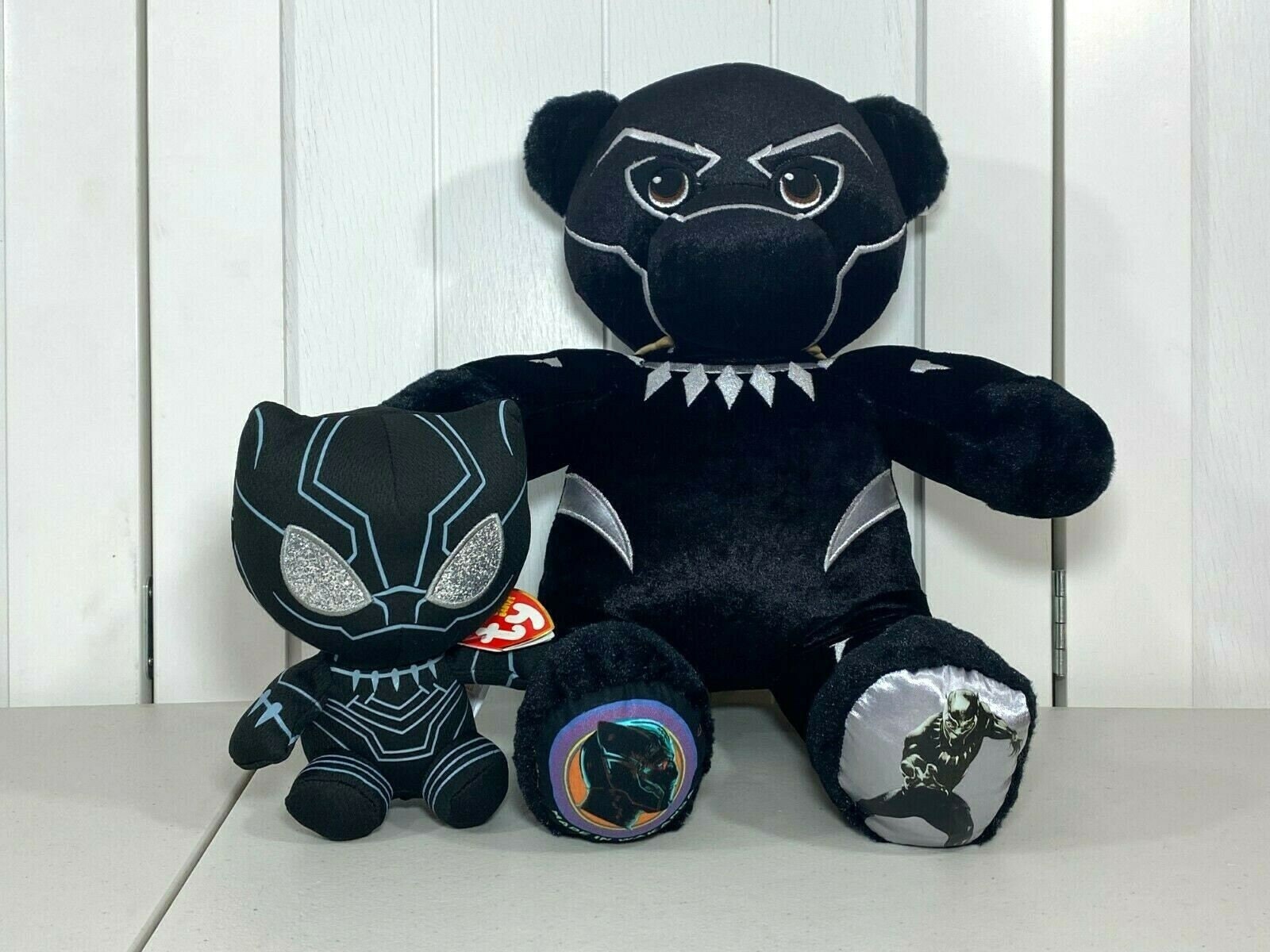 Build a Bear Marvel Black Panther Plush 