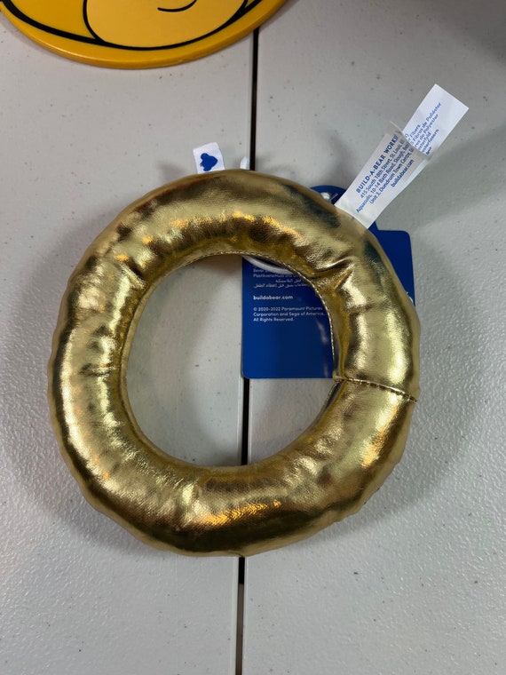 Sonic Gold Ring Wristie for Stuffed Animals