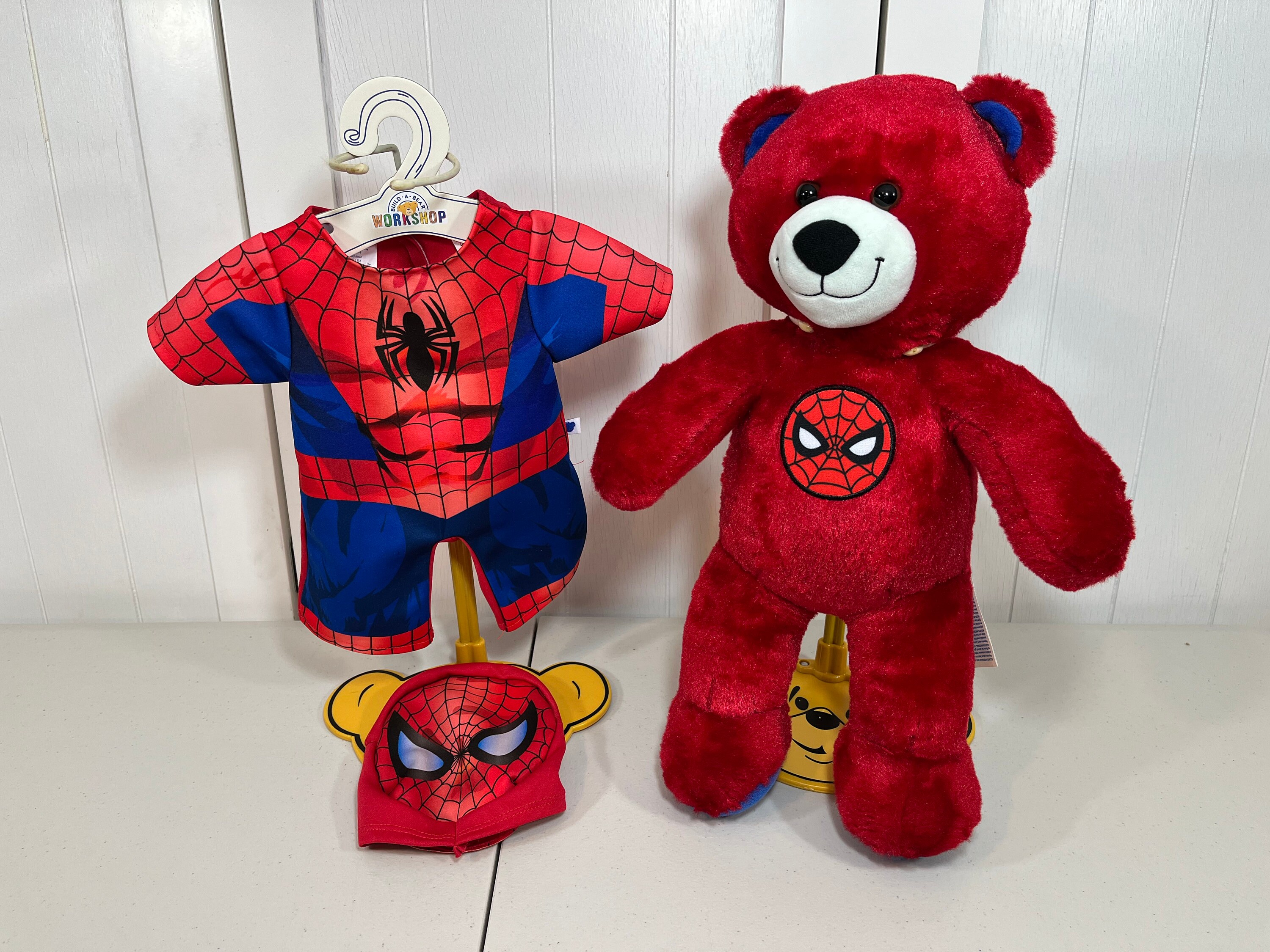 big spiderman teddy bear