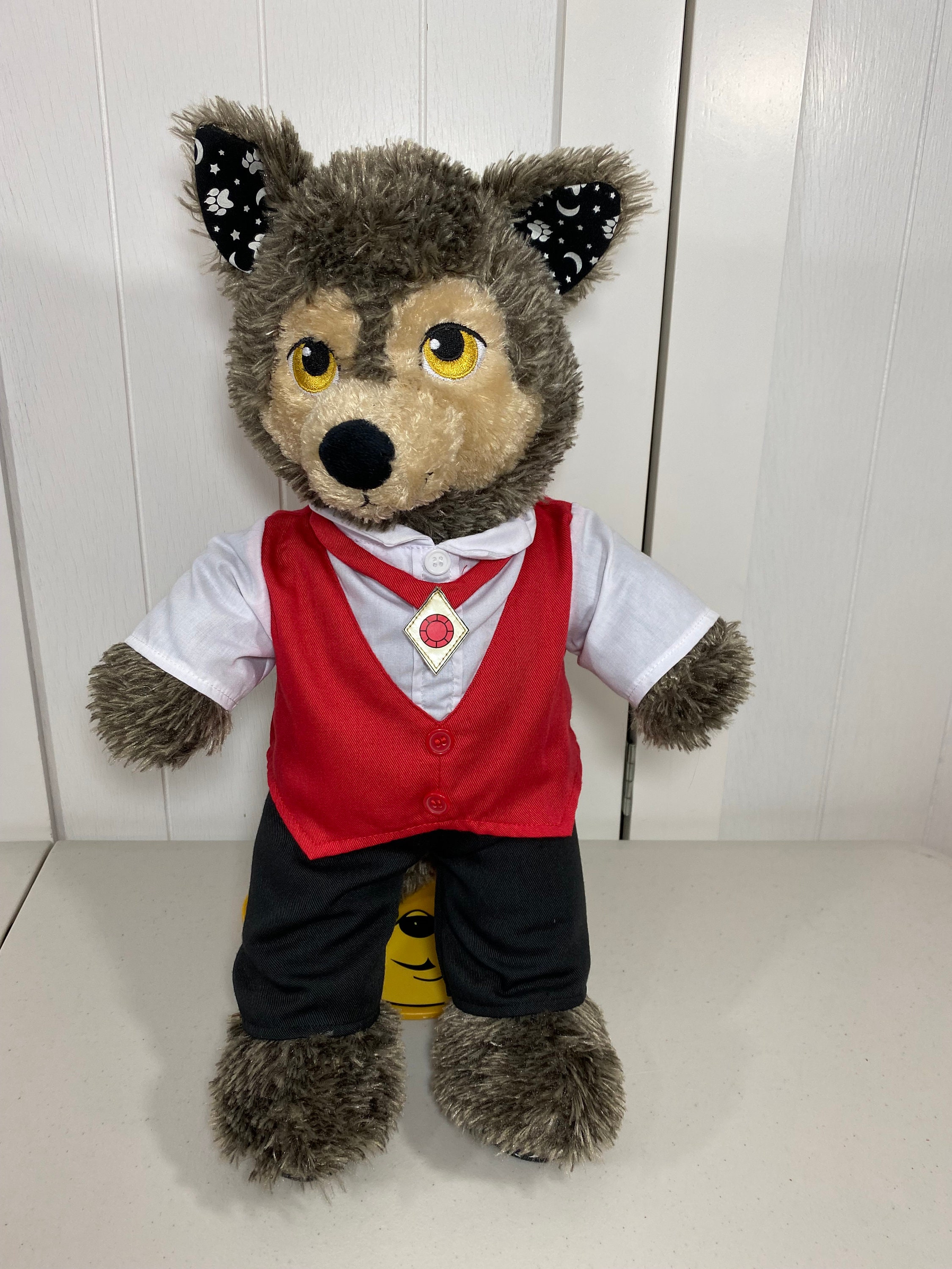 Build A Bear Halloween Howl O Ween Werewolf Wolf Plush w/ Etsy