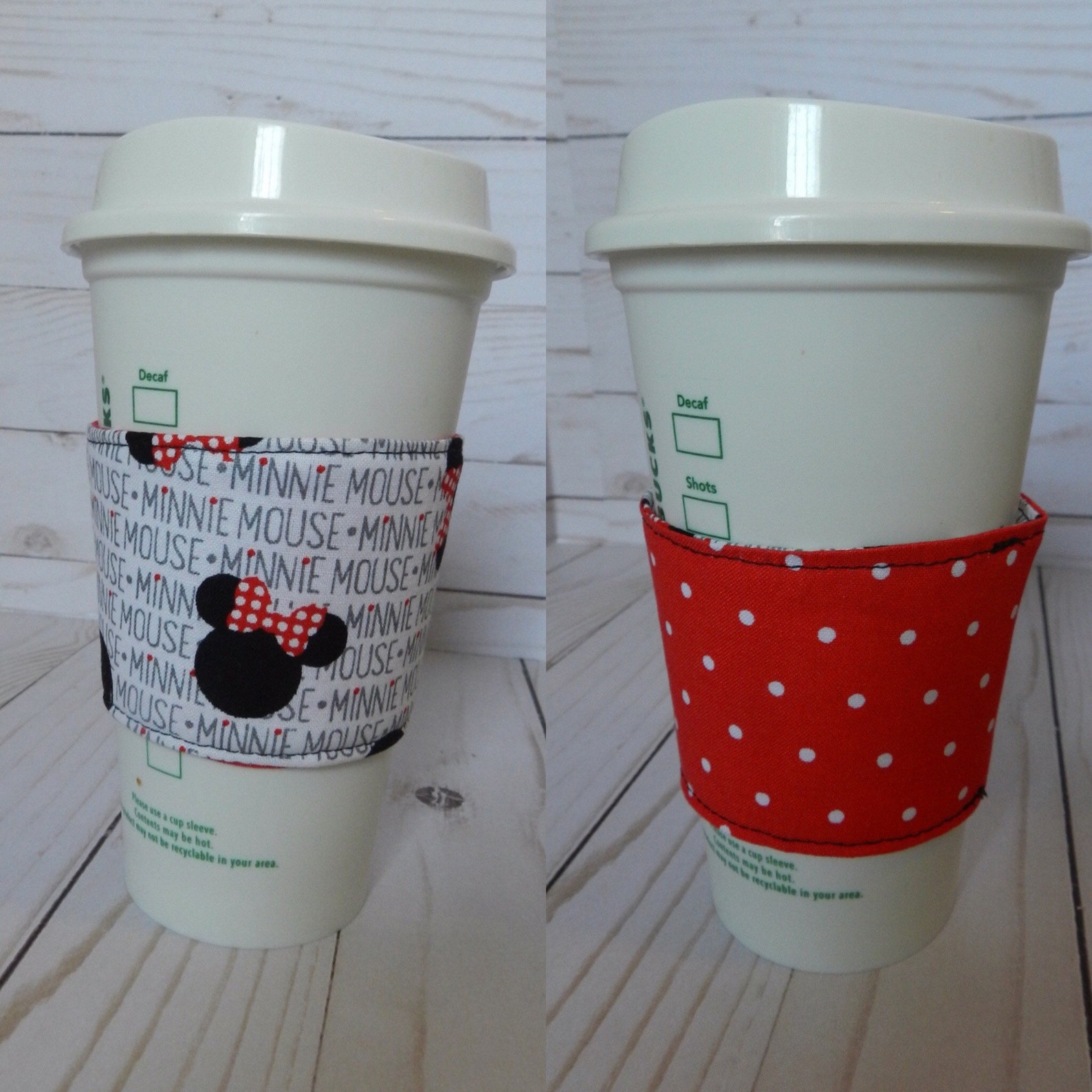 Coffee Cup Sleeves Reusable & Reversible Etsy