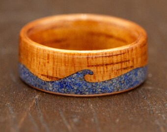 Lapis Lazuli Waves in 5mm