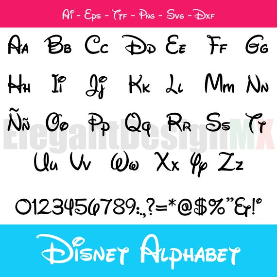 Free Free Disney Writing Svg 48 SVG PNG EPS DXF File