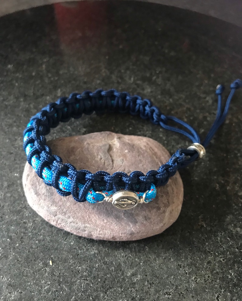 Paracord Rosary Bracelet Custom Order Made to Order for Etsy