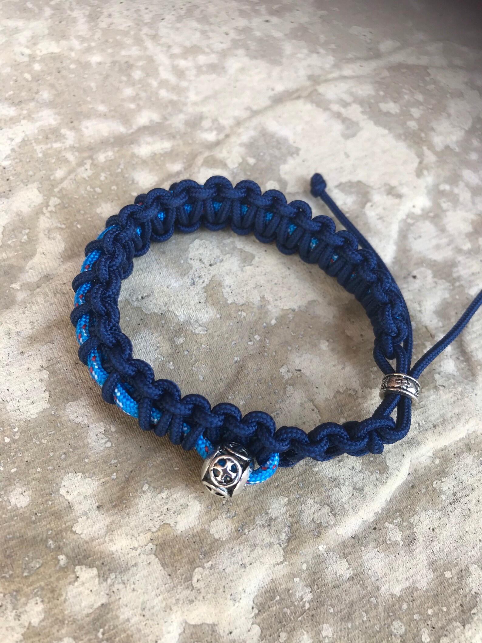 Paracord rosary bracelet Custom order made to order for Etsy