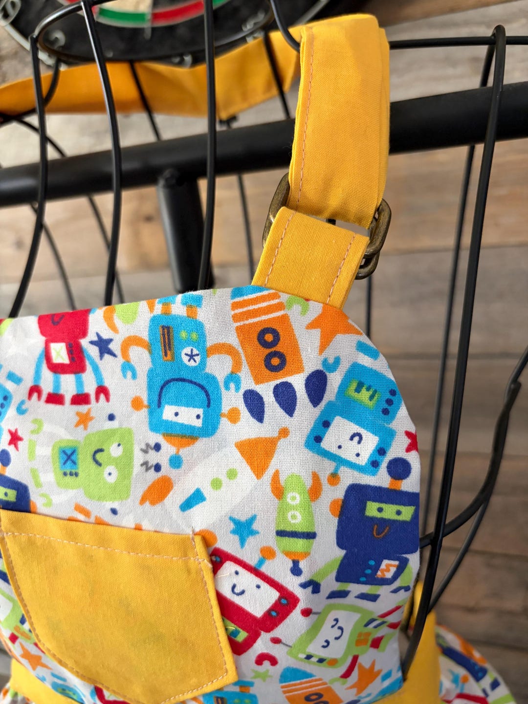 Aprons Robotics Child Apron - Robot Ruffle - Etsy