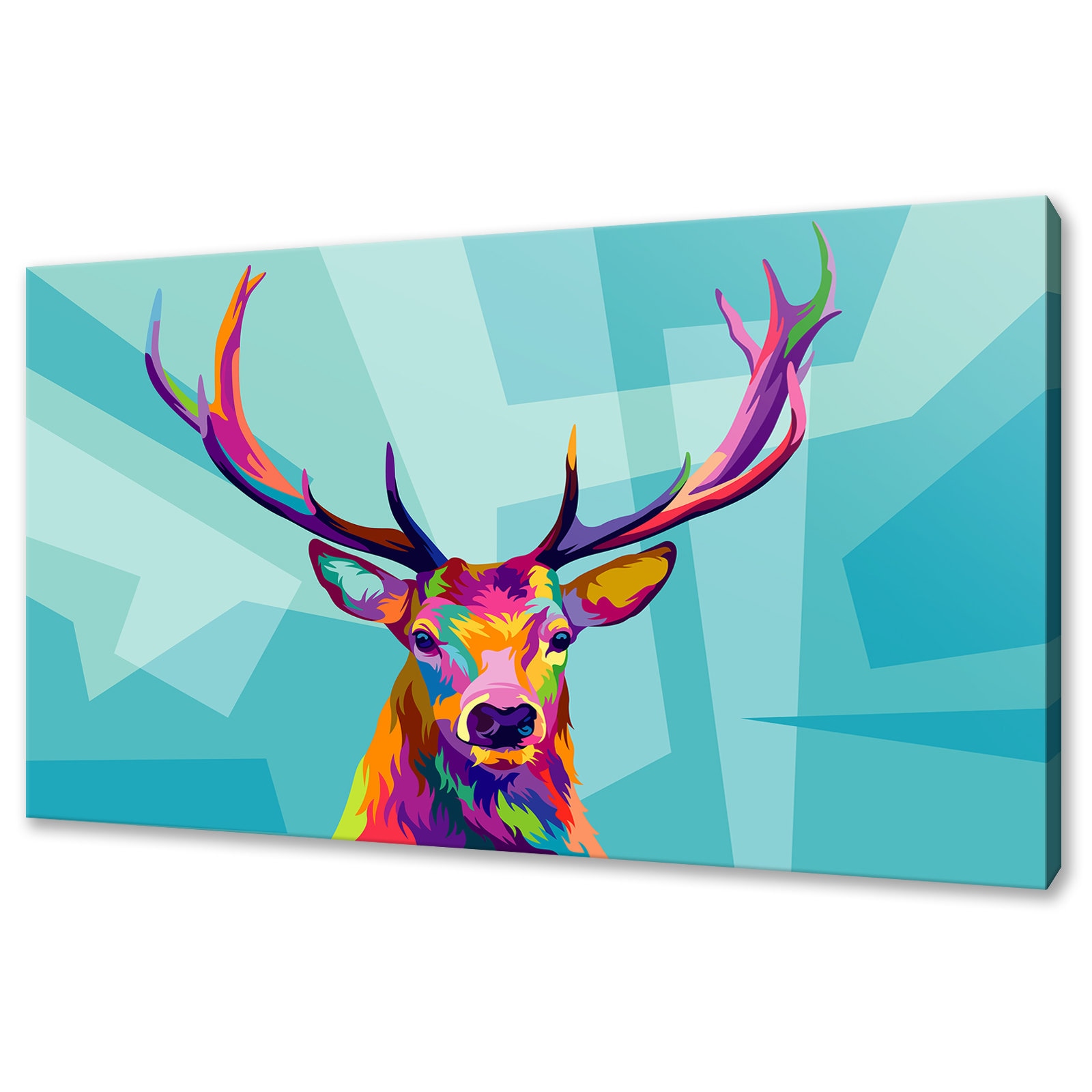 Deer Canvas Print Picture Wall Art Home Decor Free Fast UK Etsy UK