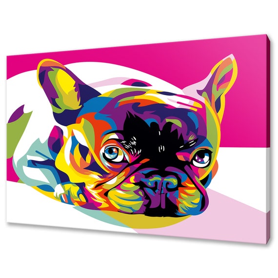 French Bulldog Canvas Print Picture Wall Art Home Decor Free - French Bulldog Home Decor Uk French Bulldog Canvas Print Picture Wall Art Home Decor Free - French Bulldog Home Decor Uk