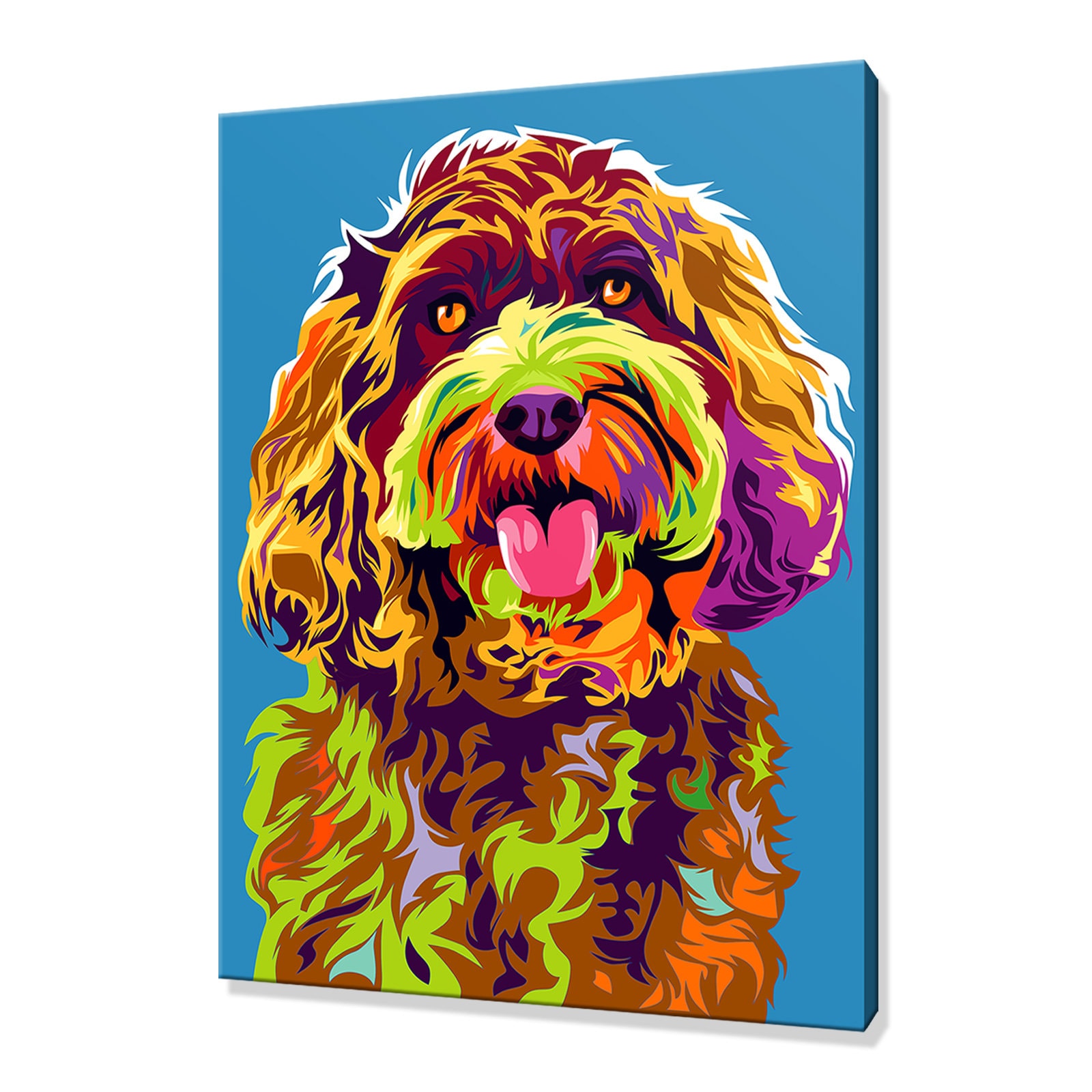 Cockapoo Dog Canvas Print Picture Wall Art Home Decor Free Etsy UK