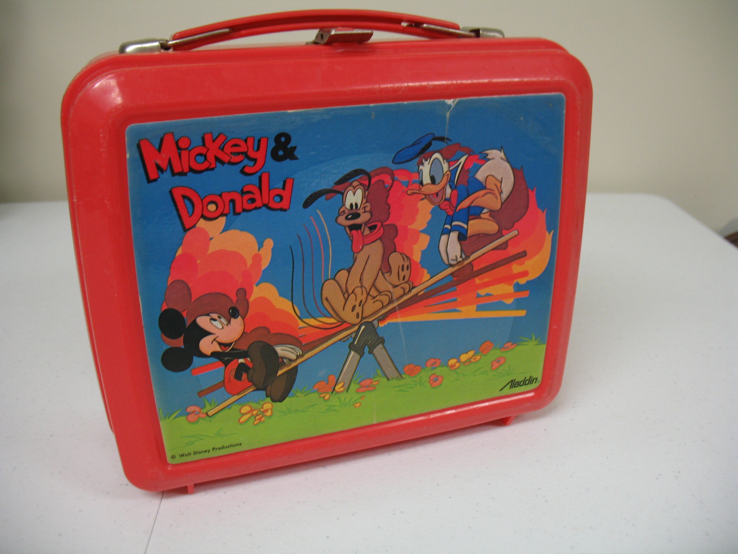 Vintage Mickey Mouse lunch box vintage disney vintage Etsy