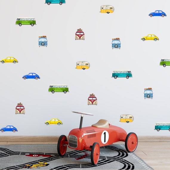 Vintage Car Wallpaper Decor