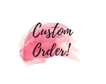 Custom listing for previously purchased patch, adding upgraded fed ex shipping