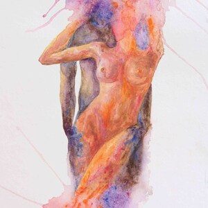 Sexual Watercolor - Etsy