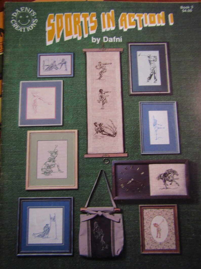 Set of 3 Cross Stitch Leaflets