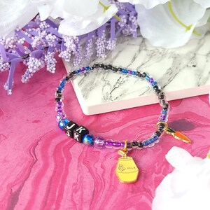 JK Inspired Snacks Banana Milk Carrot Charm BTS Bracelets, Jeon Jungkook Beaded Bracelet, Kpop BTS Army fan merch - with free photocard!