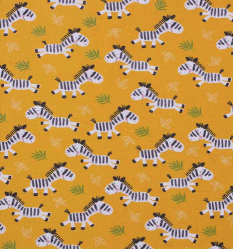 Zebra Nursery FLANNEL Fabric From JOANN FABRIC by the Yard Etsy
