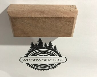 Black Walnut refrigerator magnets