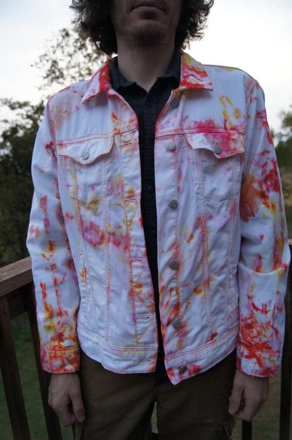 dye jean jacket