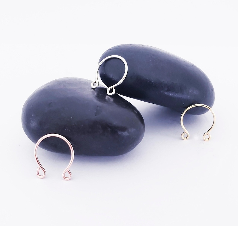 Non Piercing Nipple Rings. Set of two. Silver, Gold, or Rose Gold. Mature, BDSM, Intimate, Not Pierced Nipple Jewelry 