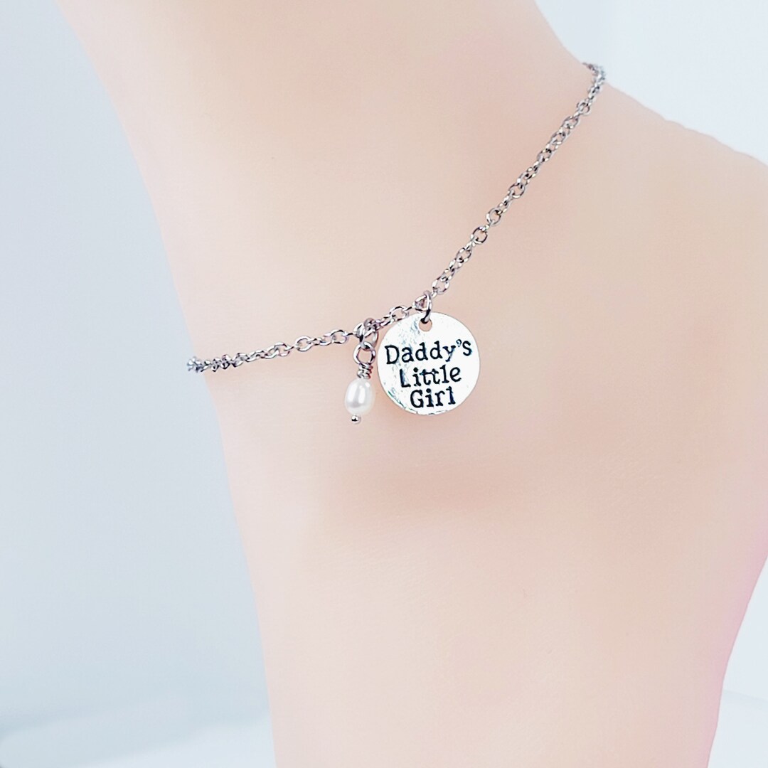 DDLG Anklet. Daddy's Little Girl Ankle Bracelet for Women. Etsy
